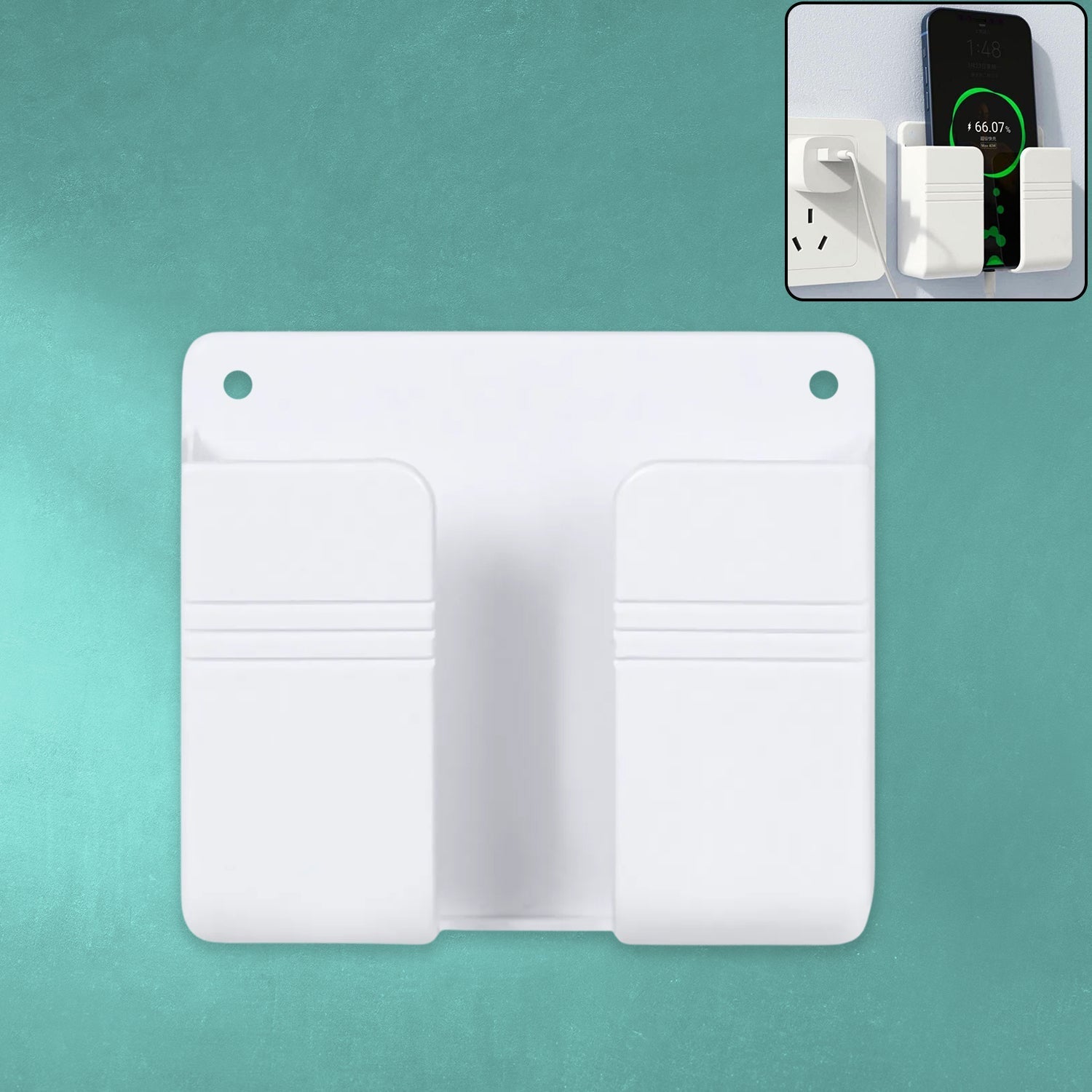 Wall Mount Self-Adhesive Mobile Phone Holder Stand (1 Pc) Wall Mount Self-Adhesive Mobile Phone Holder Stand (1 Pc)
